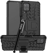 For Samsung Galaxy A12 Case, Heavy Duty Hard Tough Dual Layer Hybrid Shockproof Cover compatible For Samsung Galaxy A12 Phone Case image 1